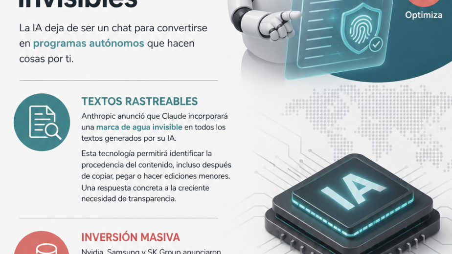 Anthropic ya incrusta marcas de agua invisibles en el texto de Claude. Qué implica para empresas, marcas y trabajo académico bajo AI